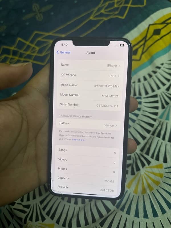 iPhone 11 Pro Max 256gb 5