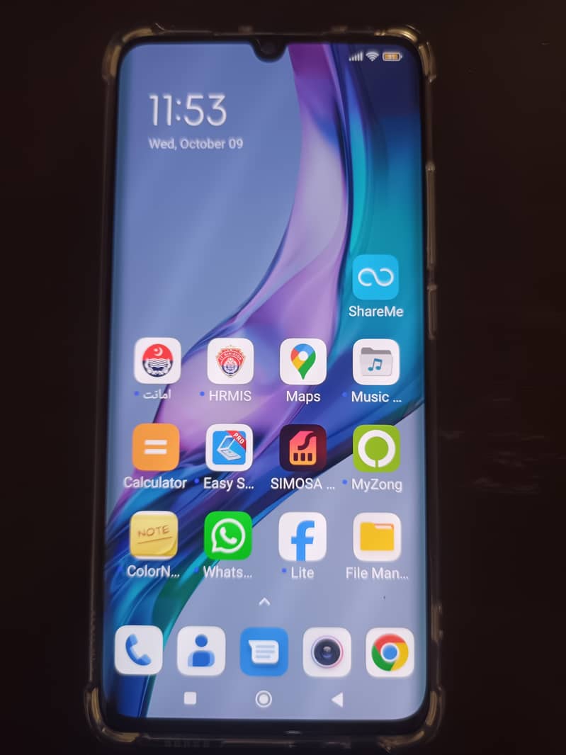 Xiaomi mi note 10 lite. Curved display. 8gb 128 gb 2