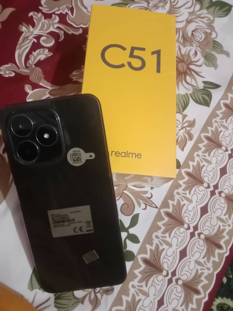 Realme C51 best conditions one hand used 2