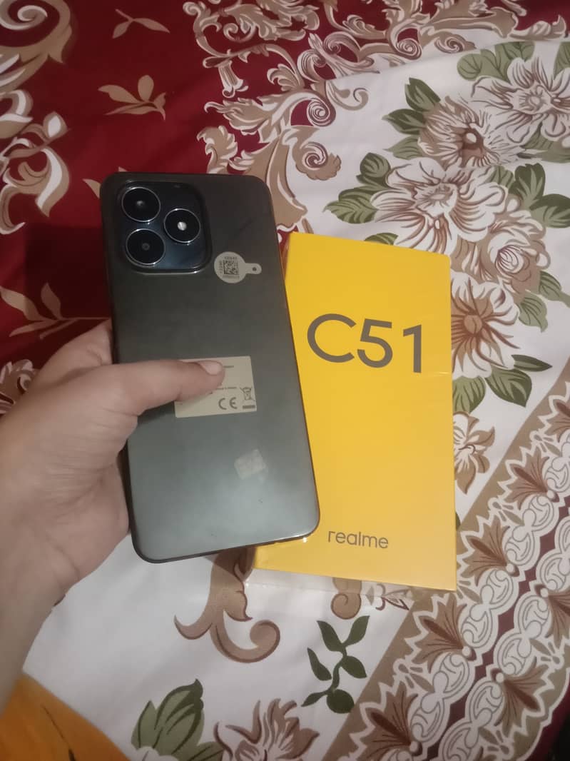 Realme C51 best conditions one hand used 6