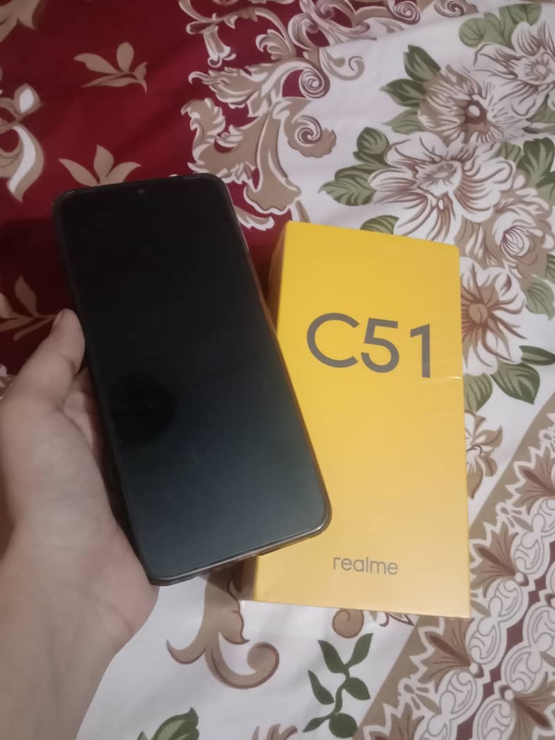 Realme C51 best conditions one hand used 7