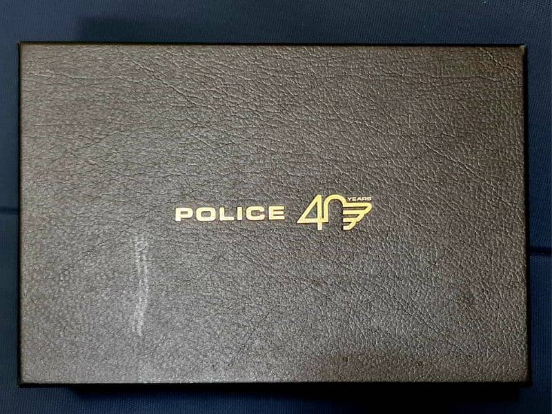 POLICE UK BRAND 40TH ANNIVERSARY SPECIAL EDITION WATCH 100% ORIGINAL 6