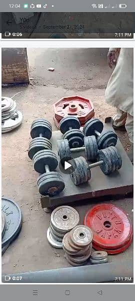 dumbbells pallets rod chayi 1