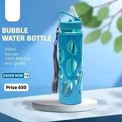 bubble water bottle