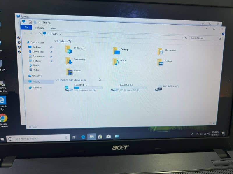 Acer i3 1st generation 7