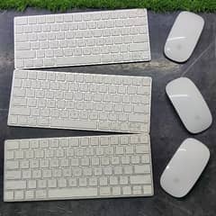 Apple Magic Keyboard & Mouse 1 2 3 Bluetooth Rechargeable Numeric Mini