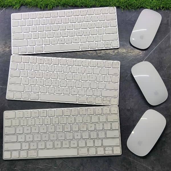 Apple Magic Keyboard & Mouse 1 2 3 Bluetooth Rechargeable Numeric Mini 0