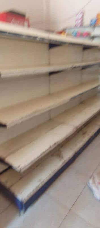 GROCERY STORE DOUBLE SIDED RACK FOR SALE 2