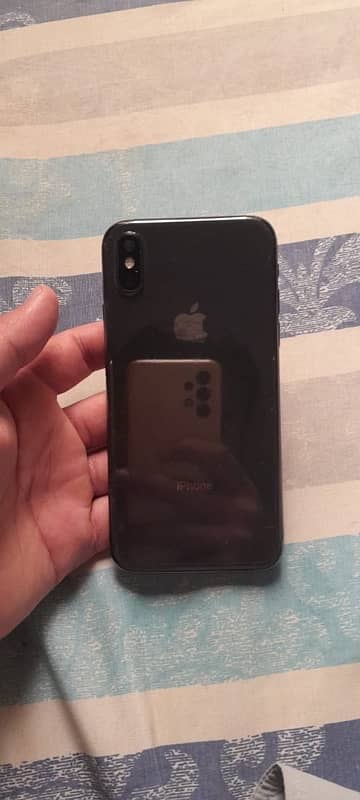 Iphone x(BLACK) 10/10 PTA APPROVED 256GB 2