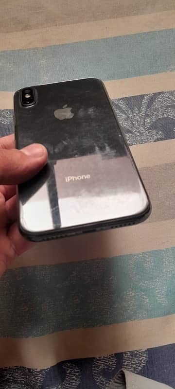 Iphone x(BLACK) 10/10 PTA APPROVED 256GB 8