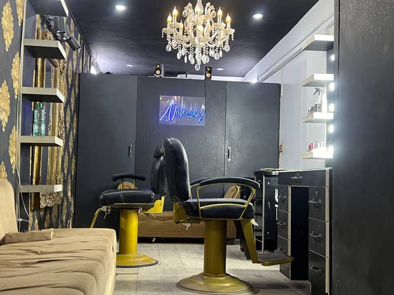 Salon Setup for Sale- monthly rent 60k 6