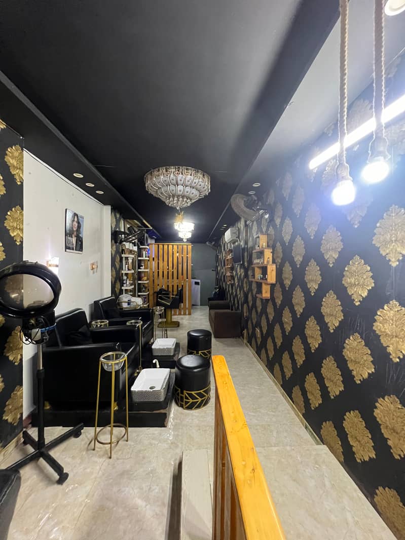 Salon Setup for Sale- monthly rent 60k 15