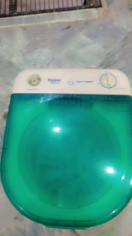 Haier Washing Machine & Spinner Dryer in very good condition. 8