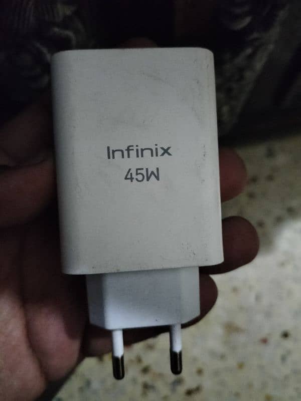 infinix note 30 ka geniune charger 45watt 9