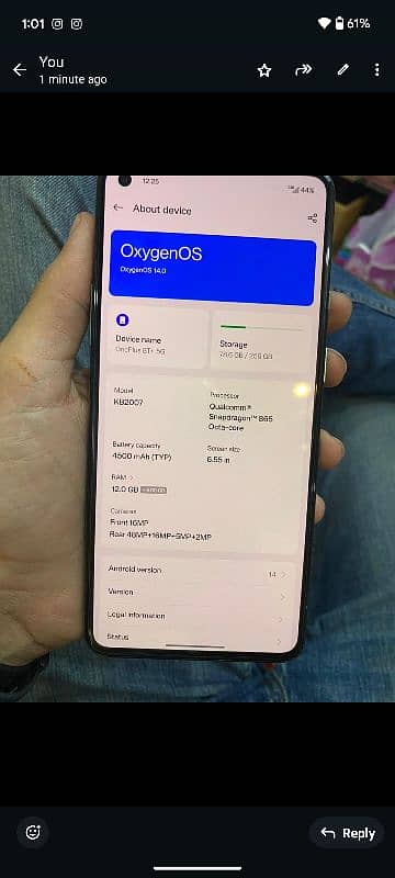 ONE PLUS 8T 5G PTA APPROVED 7