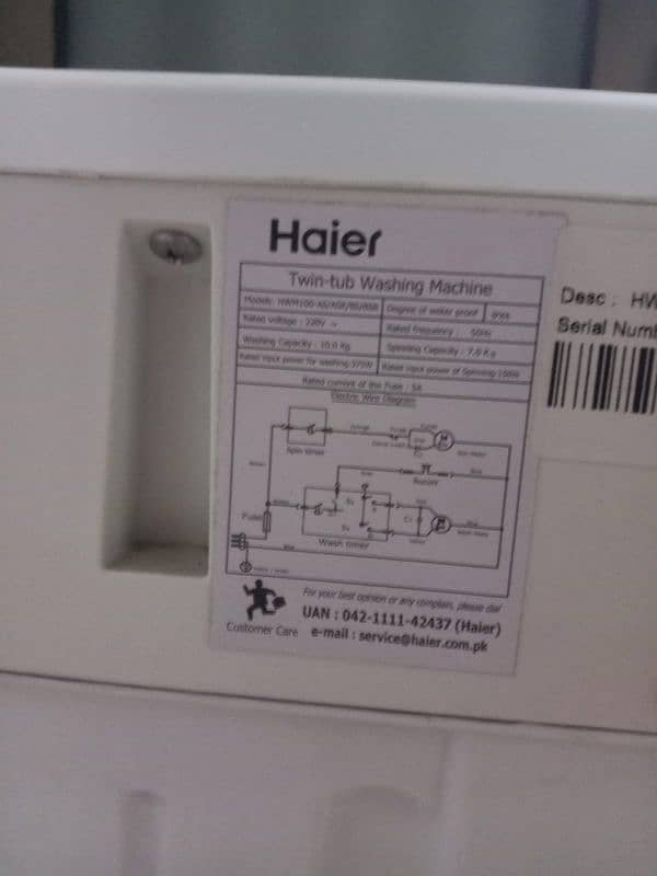 Haier Washingmachine 7