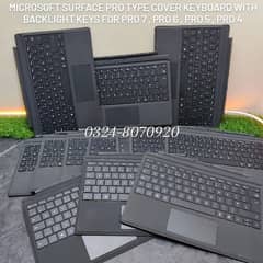 MICROSOFT SURFACE Pro 7 Pro 4 Pro 6 Pro 5 Keyboard Case Cover - Black