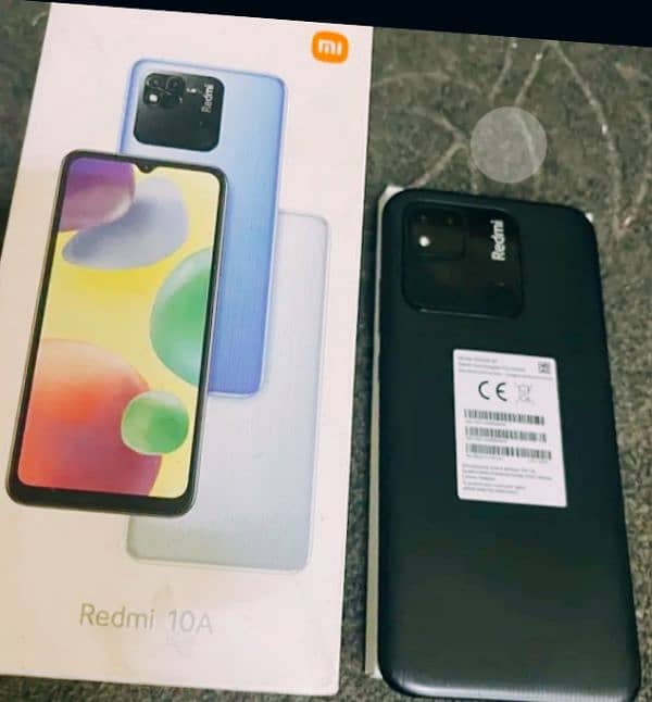 Redmi 10A 4+2ram 128rom never open repaire original condition 0