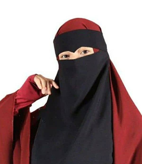 Niqab patti-saudi niqab-half niqab-hijab-naqab patti-chiffon niqab 0