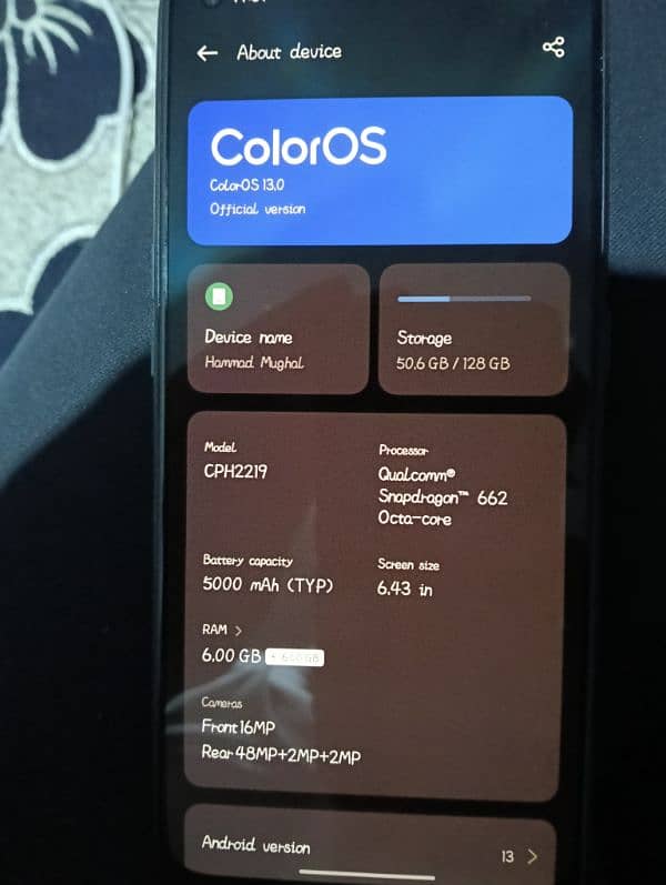 Oppo F 19 For Sell Urgent 2