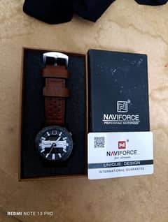 Naviforce leather watch read full details 0