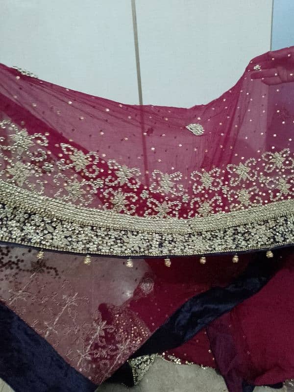 barat lehenga and walima maxi 4