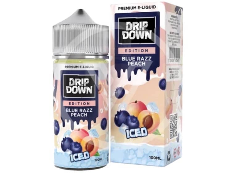 Drip Down Edition Blue Razz Peach Iced 0