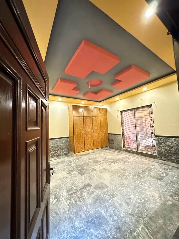 4 Marla double story Vvip House marble woodwork Ceiling 0323.4432274 4