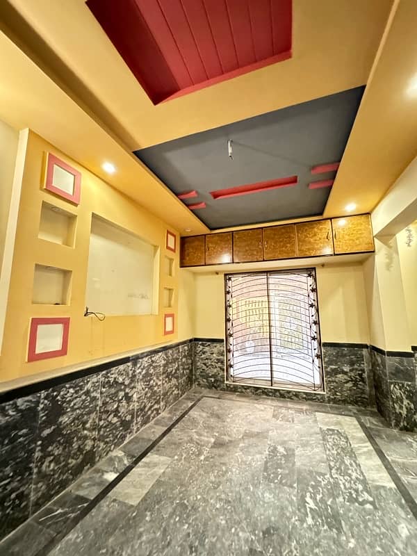 4 Marla double story Vvip House marble woodwork Ceiling 0323.4432274 5