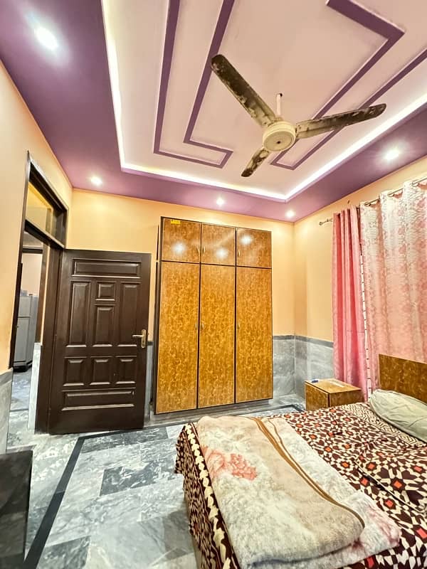 4 Marla double story Vvip House marble woodwork Ceiling 0323.4432274 8