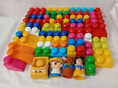 Mega Blocks with big car and many others