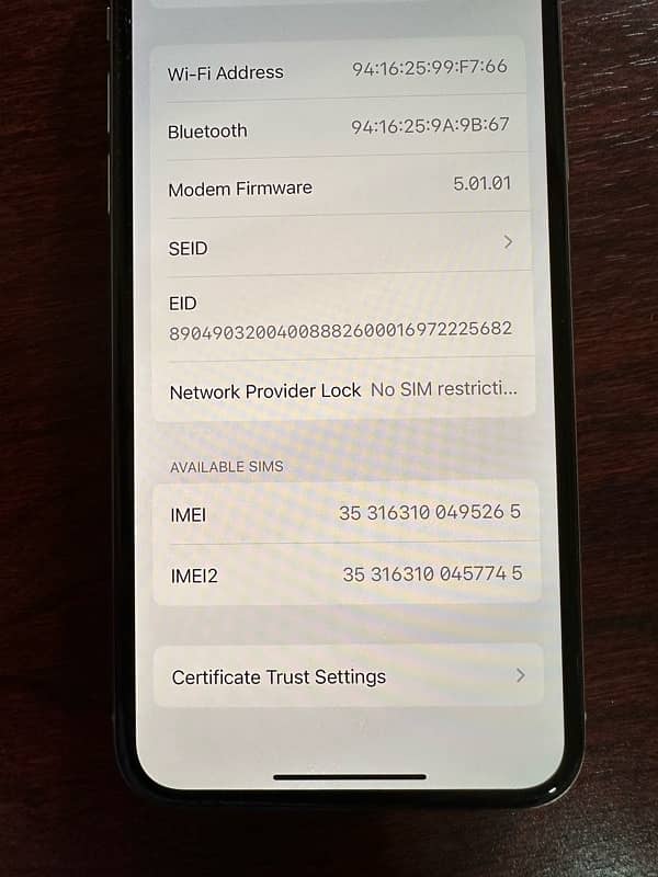 iphone xs 64 gb dual sim pta approved ( final price ) 1