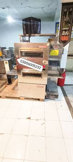 gasro pizza oven conveyor we hve all models fast food machinery fryers