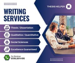 Thesis writing & Content writing