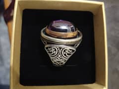 Turkish brand purple neelum stone ring O321,550,8007