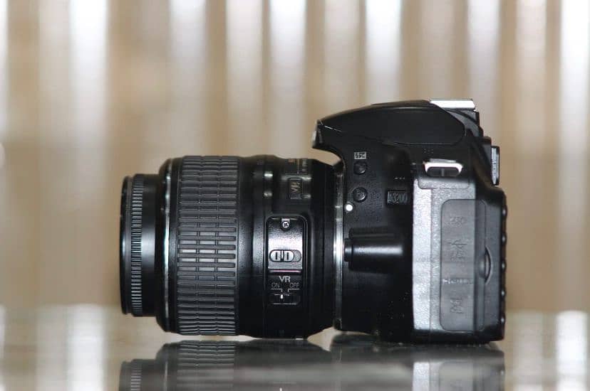 Nikon d3200 with 18-55mm lens 1