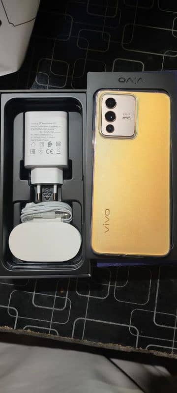 Vivo V23 12 GB RAM 256 GB Momery Full Box Pta Approved 03104007194 0