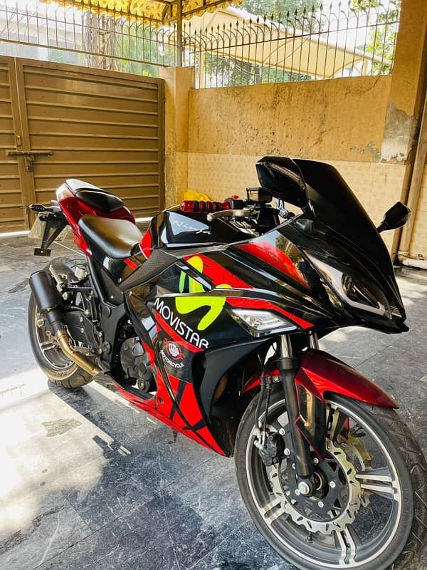 yamaha ninja  250 cc 9