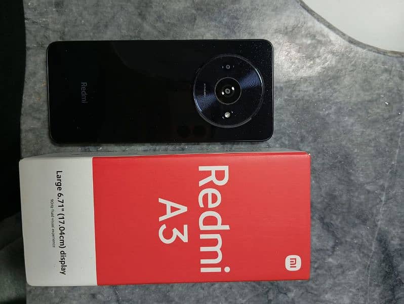 Redmi A3 4/128  1 month used 1