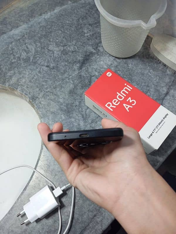 Redmi A3 4/128  1 month used 4