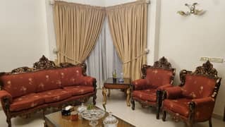 5 seater Chiniot Wooden Sofas