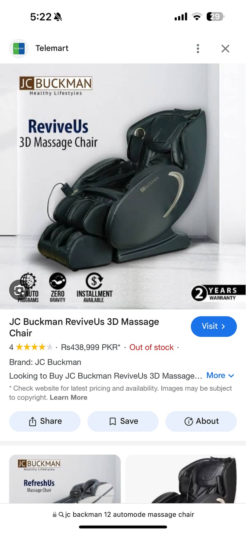 dr backman massage chair 3