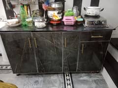 KITCHEN COUNTER MOVABLE pvc Wooden