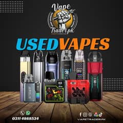 USED VAPES | SECOND HAND VAPES | OXVA | SMOK | POD & MOD | VAPETRADER