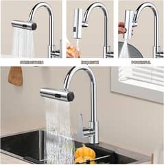 Multifunctional Kitchen Sink Waterfall 4 Modes 0