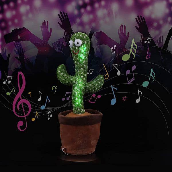 Dancing Cactus Talking Toy Tree Cactus Plush Toy For Children, 2