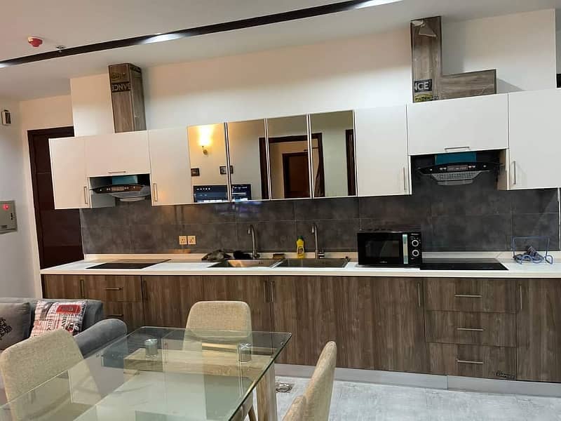 One Bed Luxury Furnished Apartment Designer Flat Available With available daily basis 8