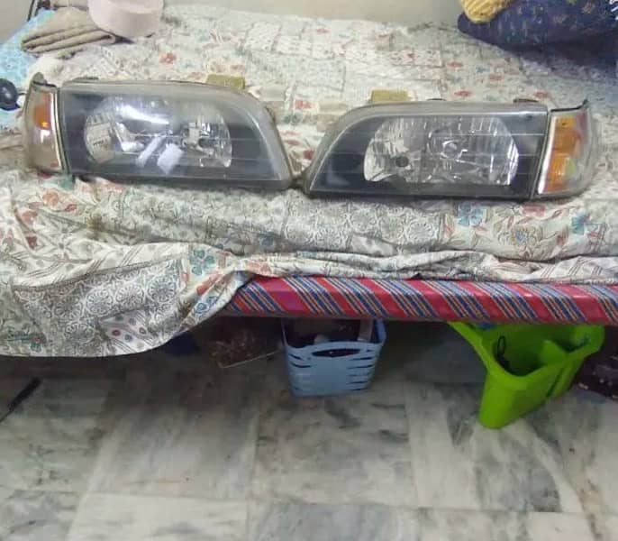 indus corolla head lights 0