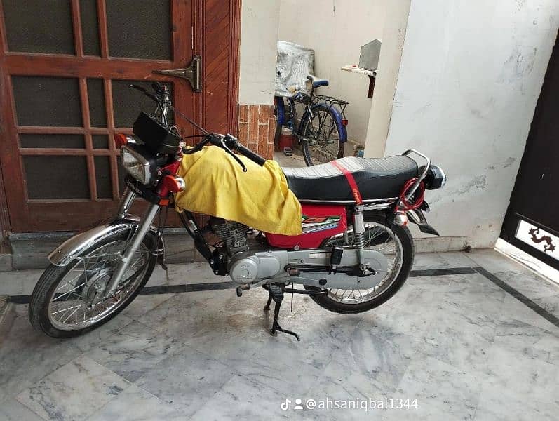 HONDA 125 2024 REGISTRATION 0