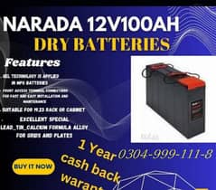 Narada 12v 100AH 0304-999-111-8